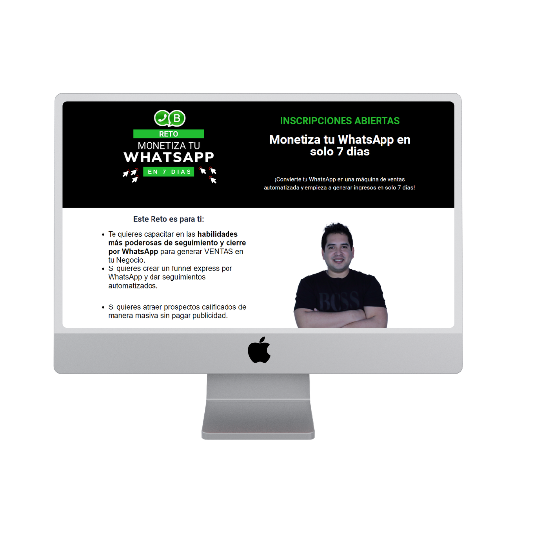 Monetiza tu WhatsApp en 7 dias